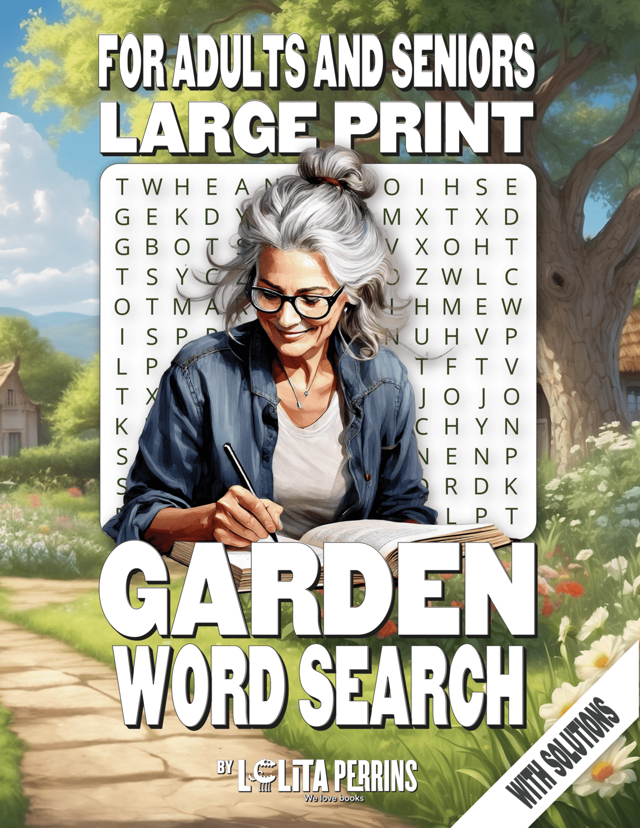 Sopa de letras palabras de jardín