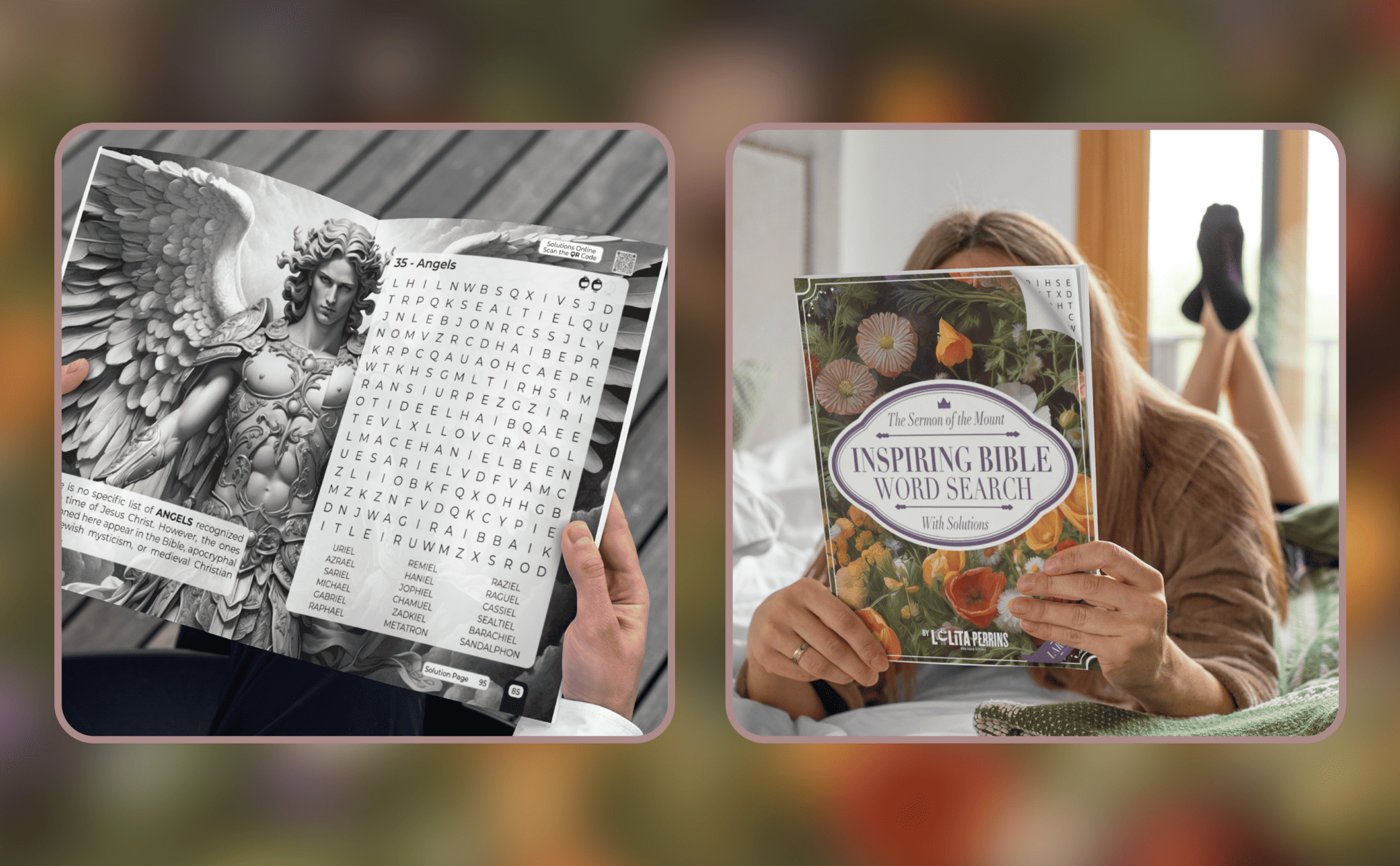 Sopa de letras inspirado en la Biblia